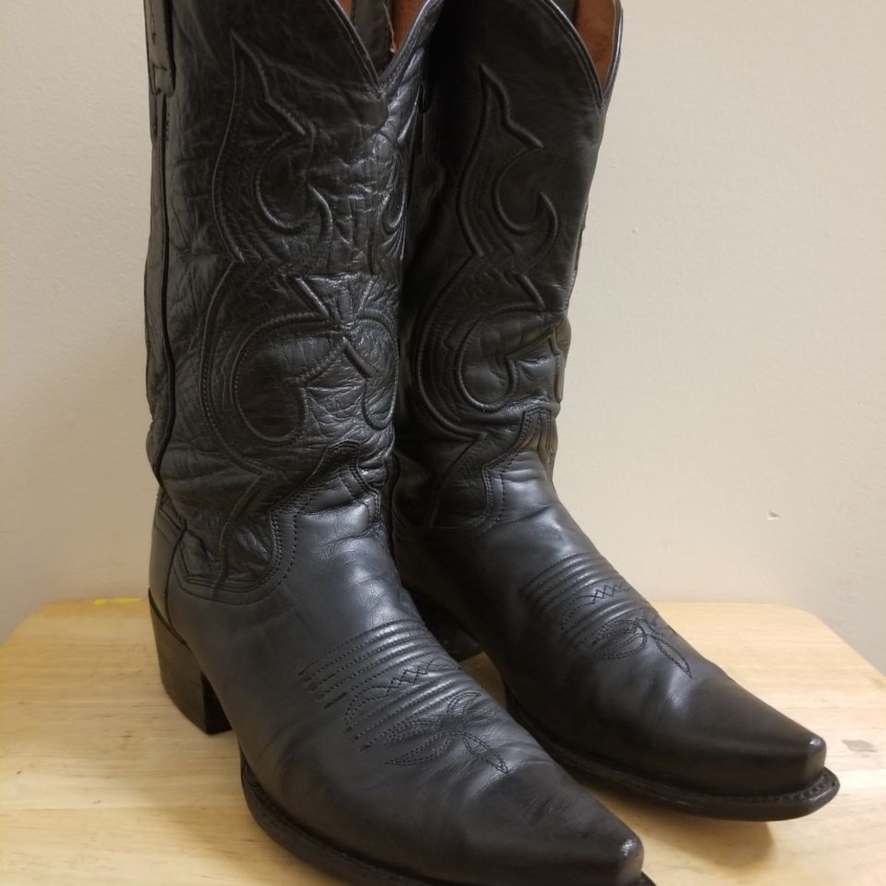 Men's Danpost leather cowboy size 9 - Picture 2 of 7